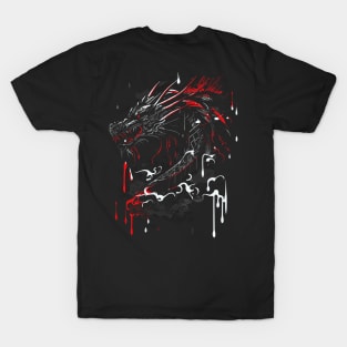 Japanese Tattoo China Mythology T-Shirt